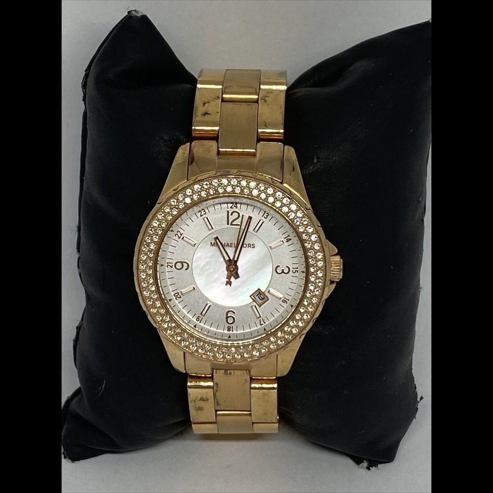 Michael Kors Glitz MK5403 Women's Stainless Steel Analog Dial Quartz Watch MP135
